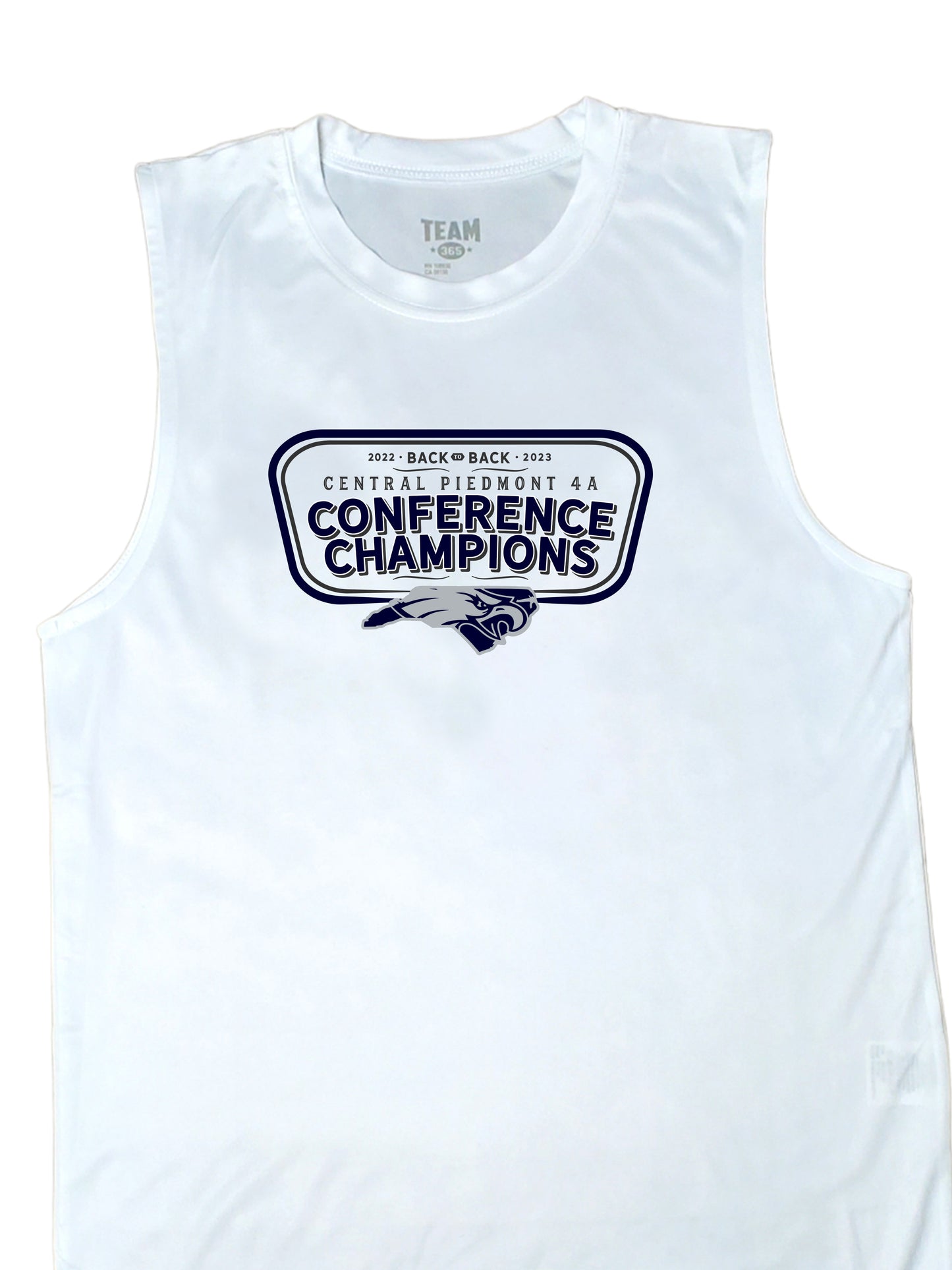 Sleeveless champions moisture wicking shirt