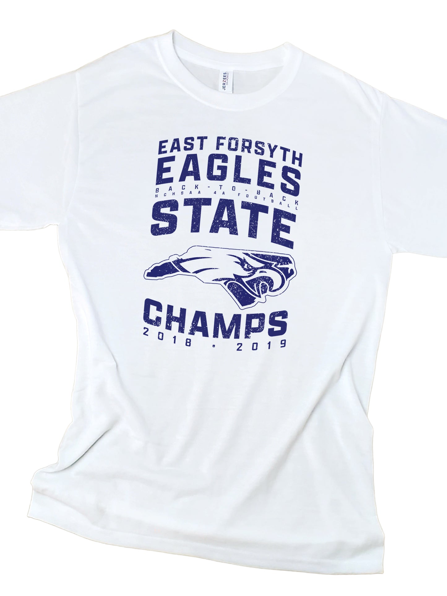 Eagles State Champ Tshirt, Eagles Spirit Wear, Back to back champs