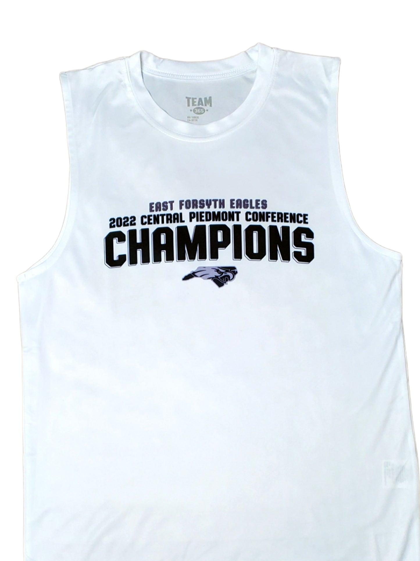 Sleeveless champions moisture wicking shirt