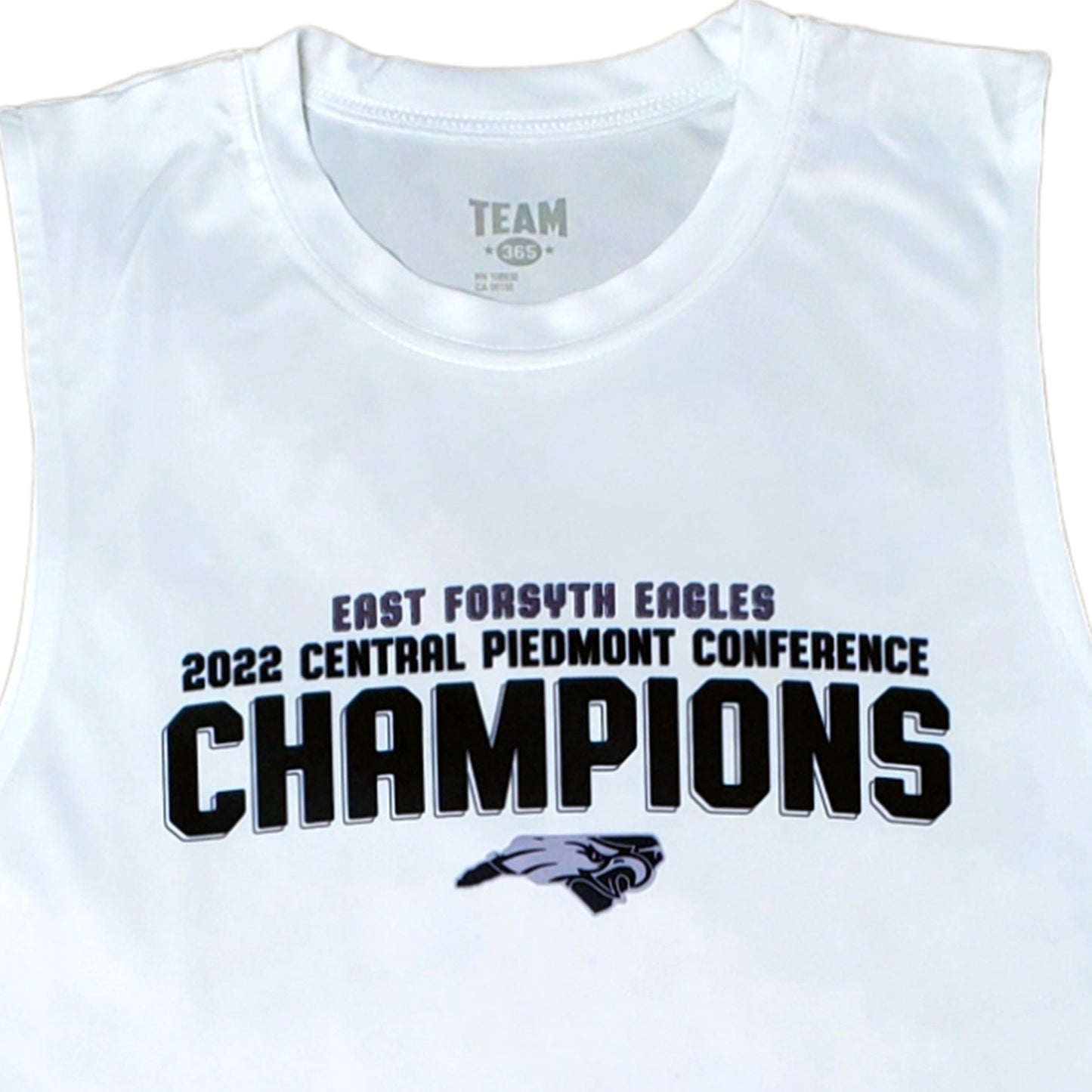 Sleeveless champions moisture wicking shirt