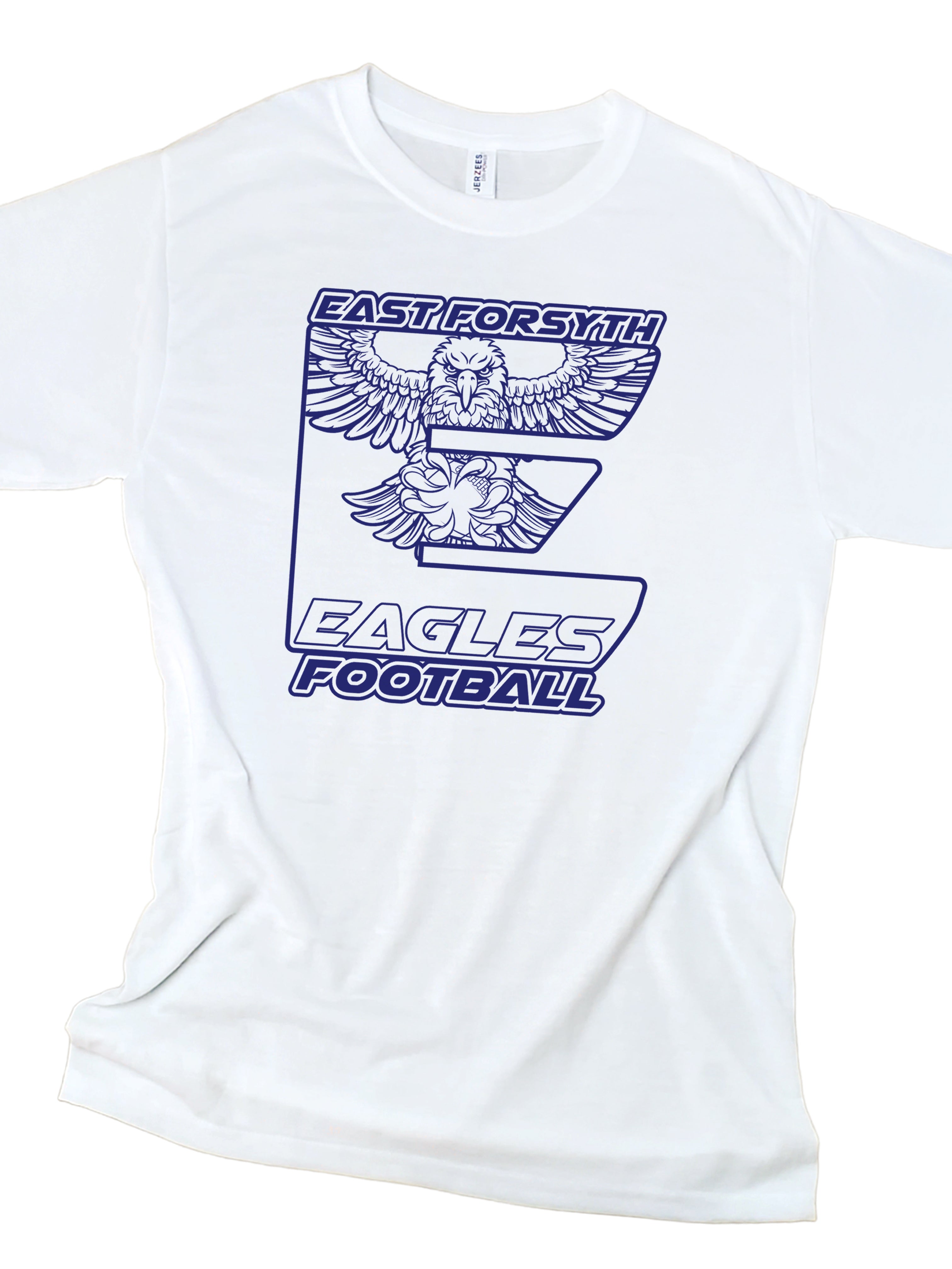 EFHS Eagles Spirit Wear, Custom Eagles shirts, Tee shirt Feel