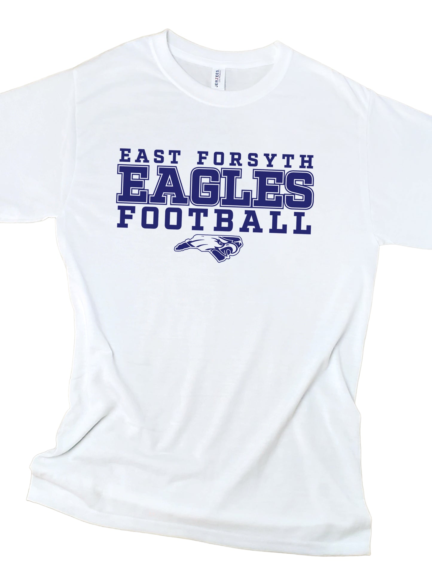 EFHS Spirit wear, East Forsyth Eagles Football T Shirt, Custom Tees