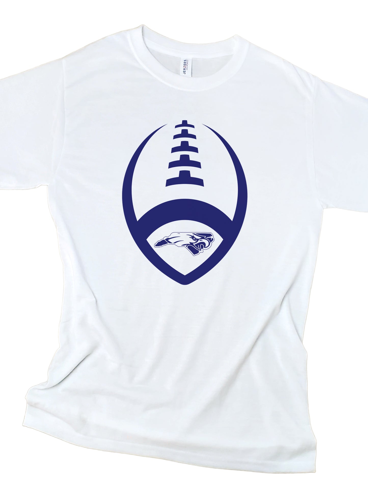 Fighting Eagles Football T shirt, Short Sleeve Eagles shirt with Logo