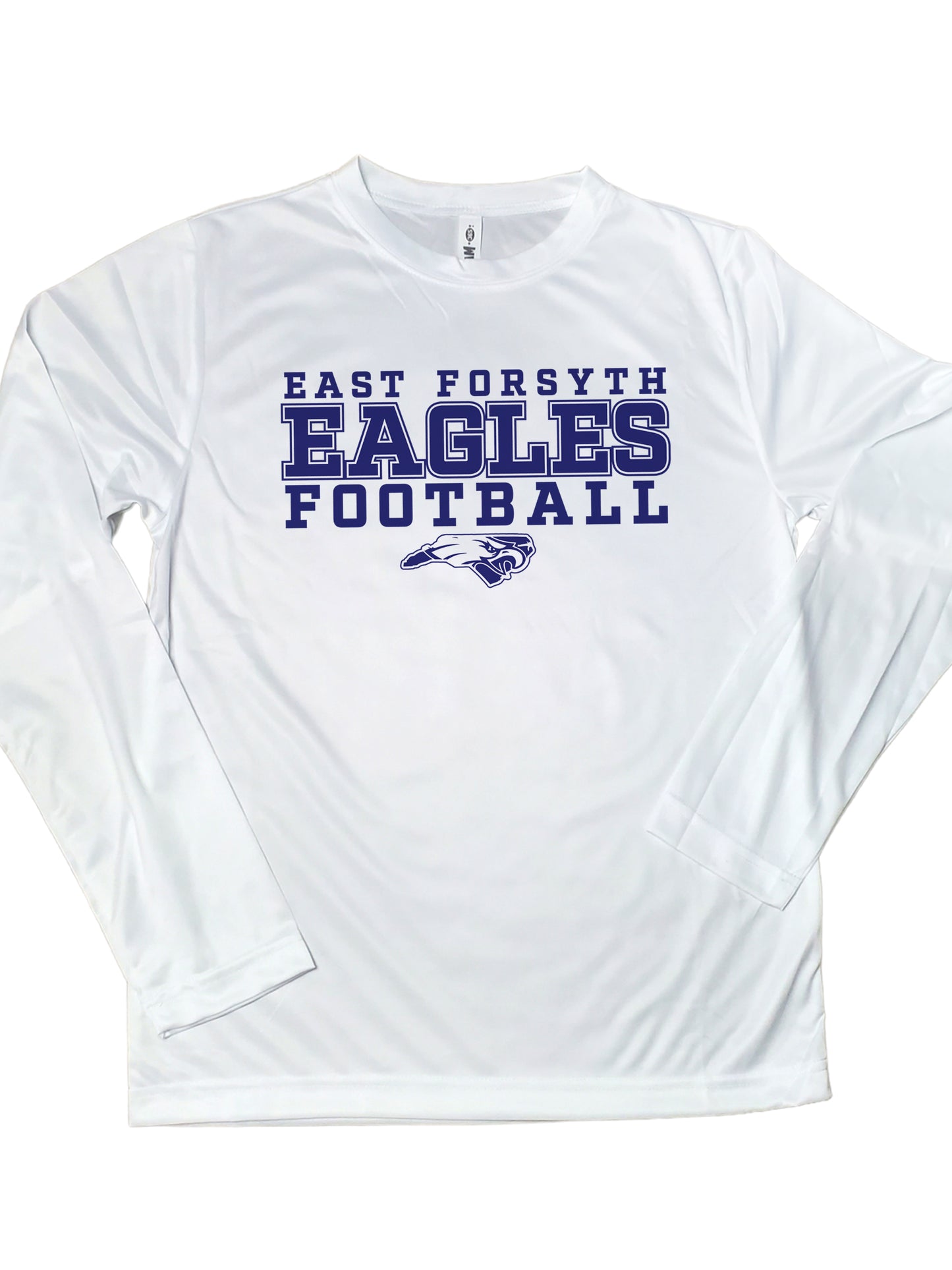 East Forsyth Eagles Football Long Sleeve Performance Shirt