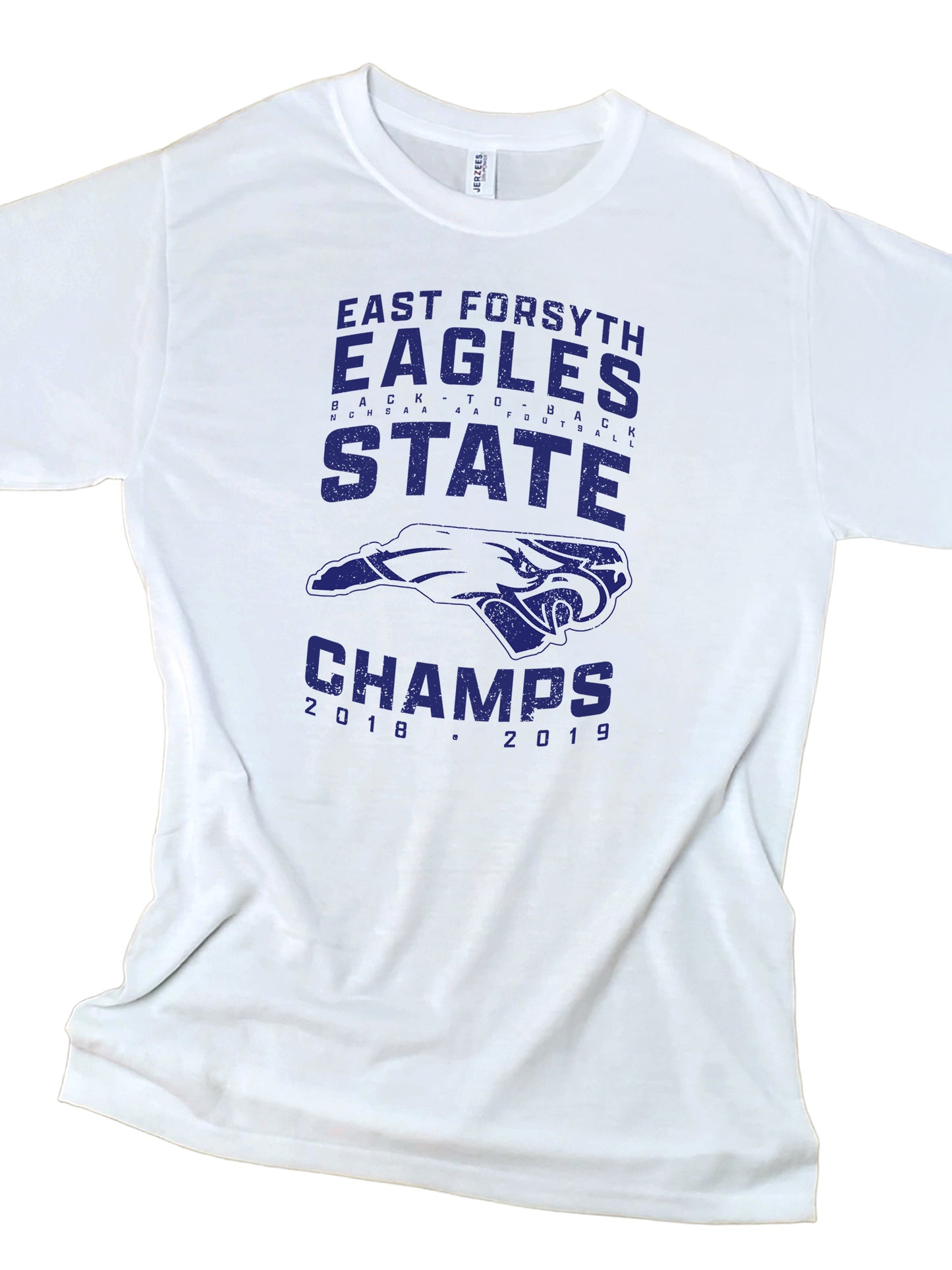 Eagles State Champ Tshirt, Eagles Spirit Wear, Back to back champs
