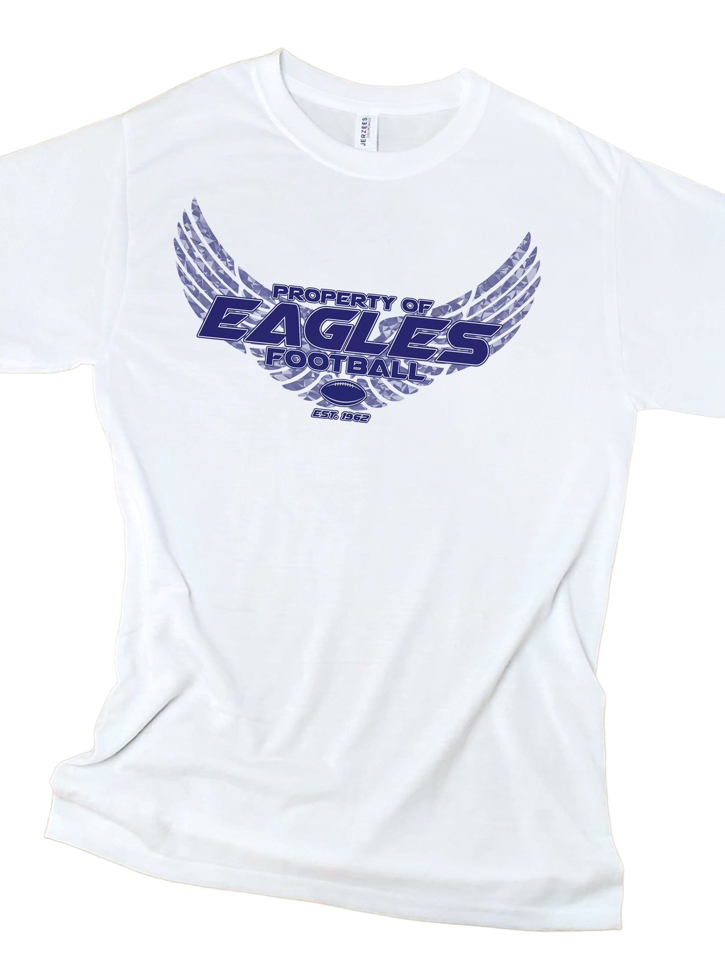 Property of Eagles Football, Eagle Wings Custom Spirit Wear, EFHS Football, Kernersville North carolina