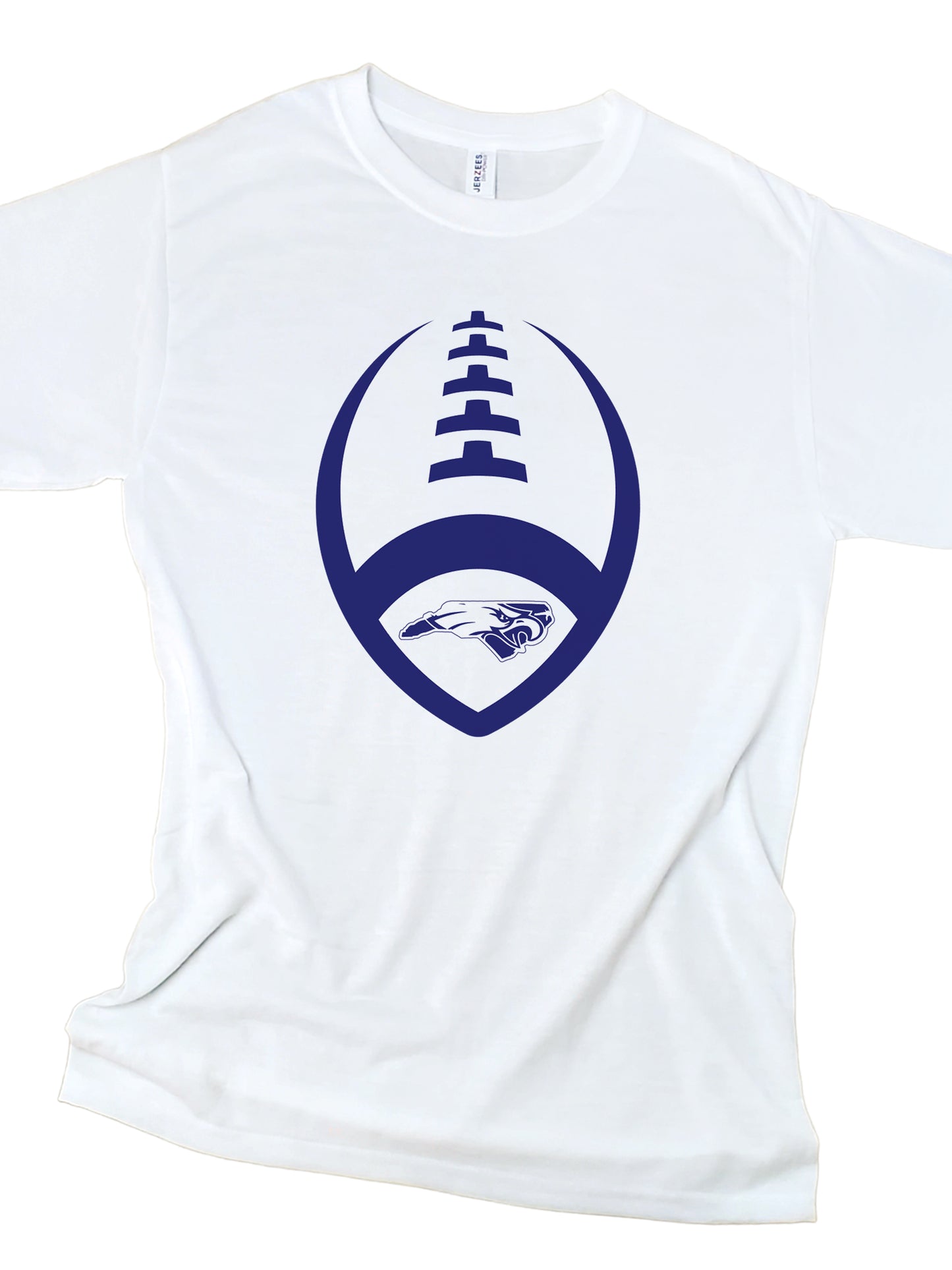 Fighting Eagles Football T shirt,  Short Sleeve Eagles shirt with Logo